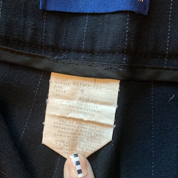 Womens wide leg trouser capri pants brand: Tribu size: 6 - Picture 6 of 7